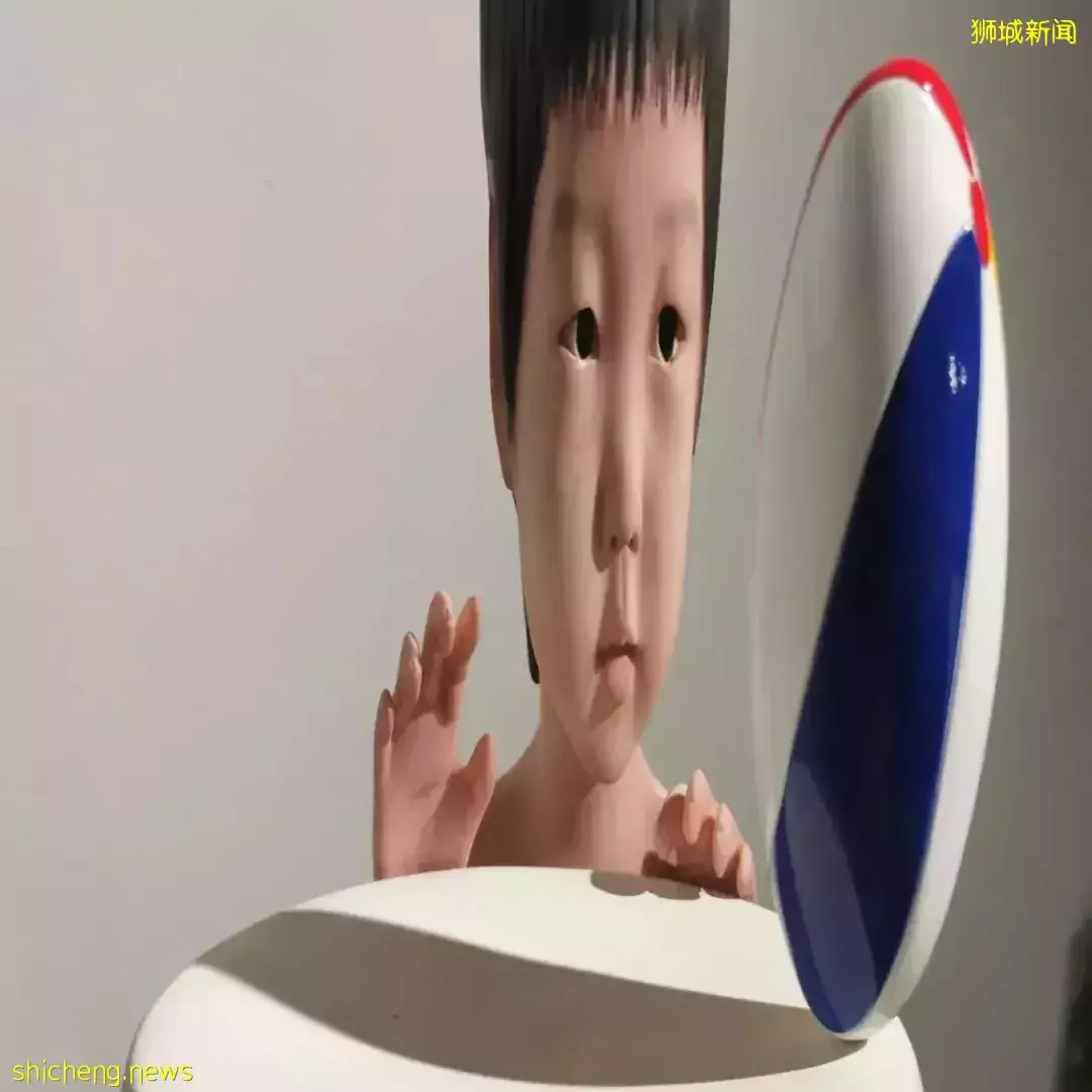 哈哈哈！我帶娃去了這個免費雕塑展，一路上要笑瘋了