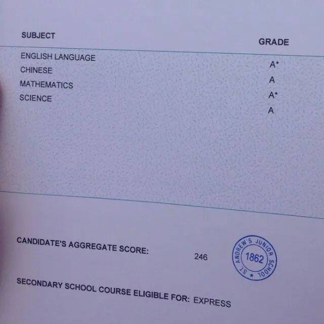 新加坡中学录取分数线出炉!这十二所名校太受欢迎了