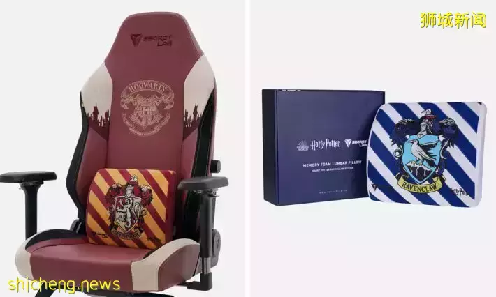 Secretlab x Harry Potter聯名電腦椅！高科技人體工程椅搭配魔法世界，好想擁有啊