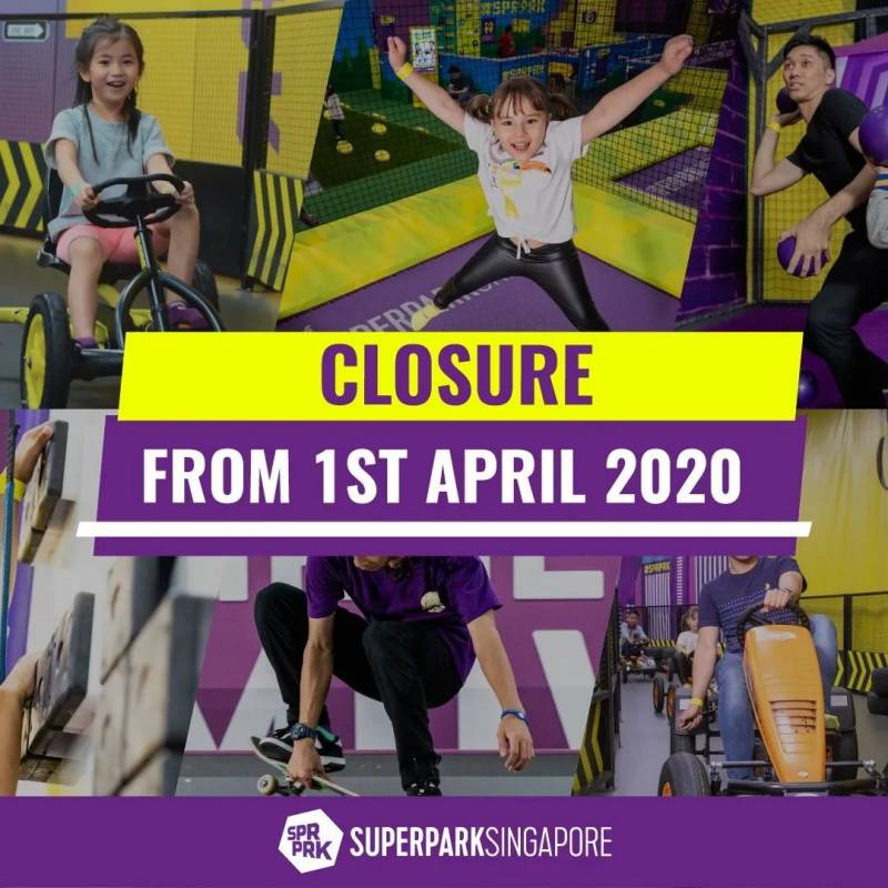 位于新达城的SuperPark超级公园不敌疫情,宣布结束营业