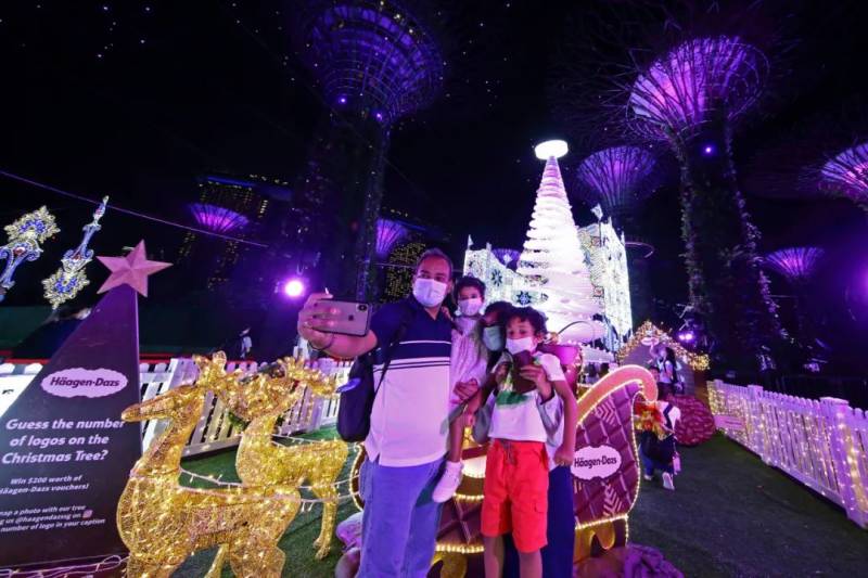 实拍！全世界都羡慕新加坡这个圣诞夜景！8个梦幻夜晚美炸了