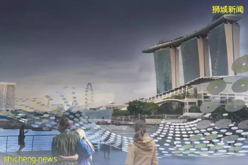 I Light Singapore燈光藝術品，照亮新加坡夜景