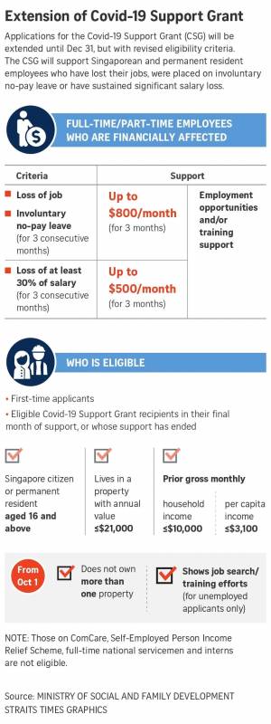 新加坡政府持续释放福利：薪金补贴延长至12月底，更多措施帮助中低收入家庭渡过难关