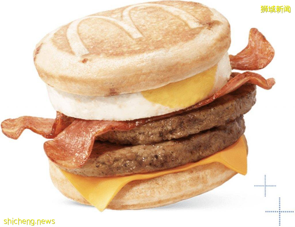 吃货狂喜,超美味的McGriddles回归啦!又有理由早起吃早饭