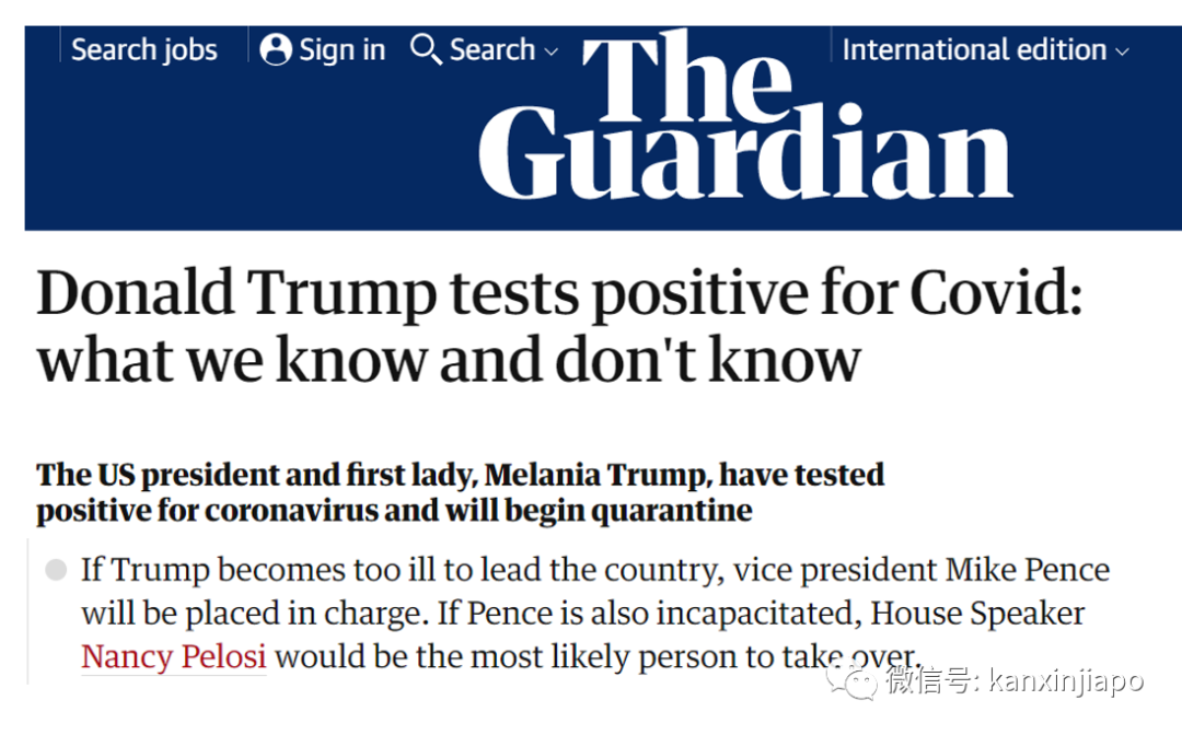 霸榜头条,特朗普夫妇确诊新冠!白宫下一步怎么走?
