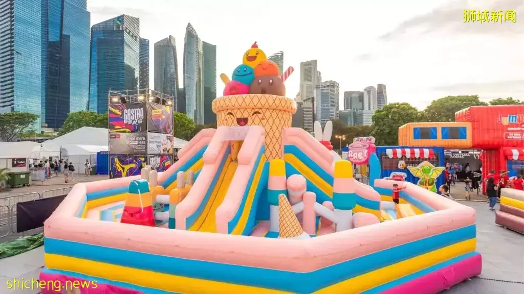 滨海湾充气城堡嘉年华!超大超好玩!活动有效期至6月26日
