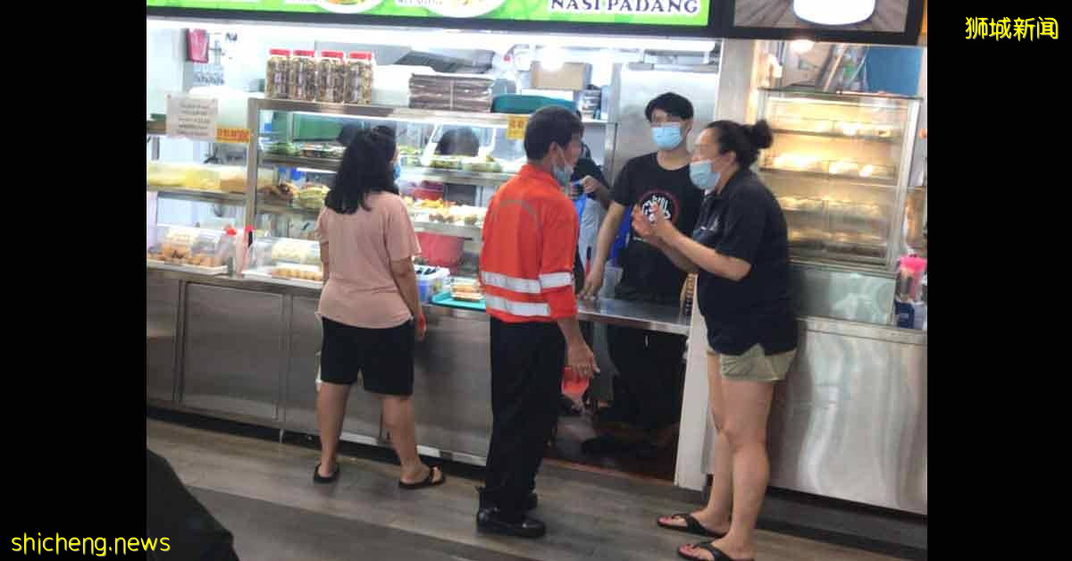 不满摊贩查接种证明  阿叔呛：我是新加坡人