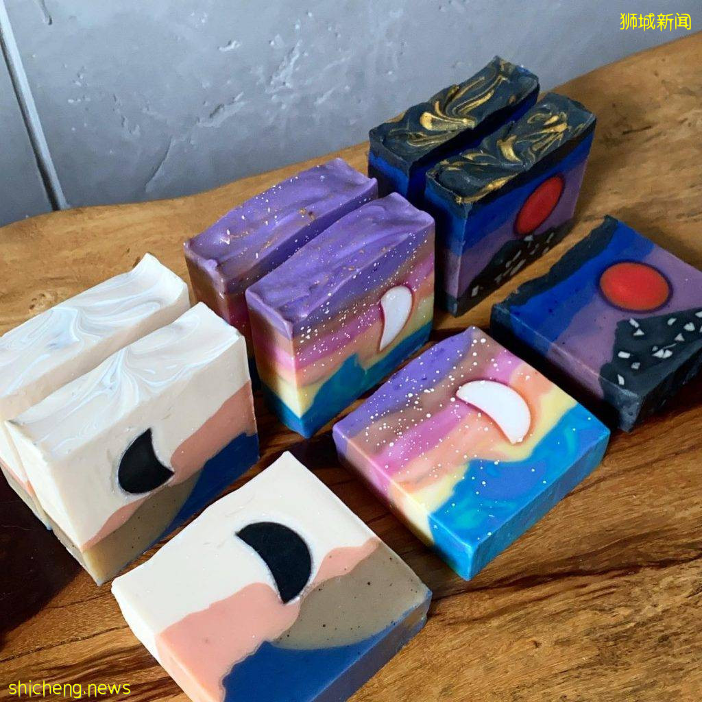 Saltwater Atelier 水晶皂工作坊🧼手工制作、100%纯素!色彩斑斓、晶莹剔透,非常亲肤💯
