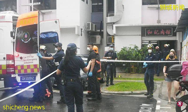 七旬嬷手卡腌肉机 民防锯开机器救人