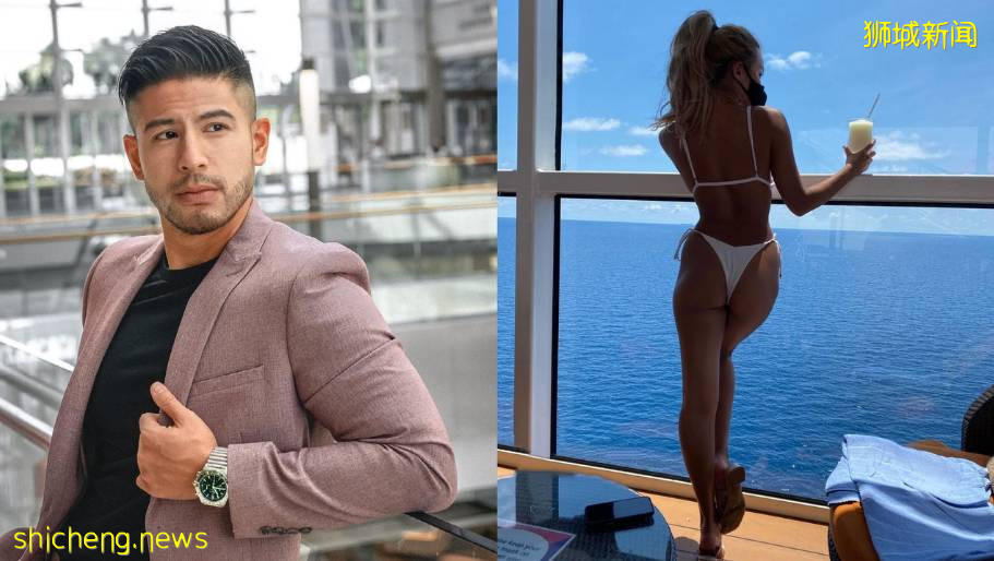 TVB型男的新加坡网红女友曝光，坐拥16万粉丝，身材超好