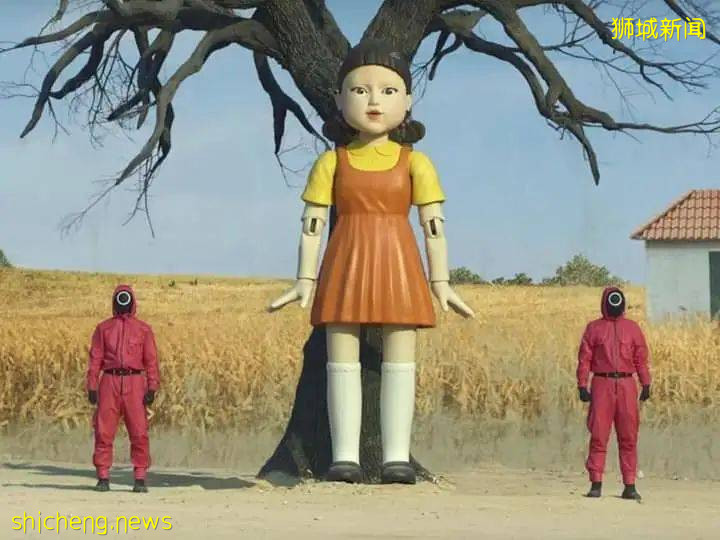 暴力！新加坡竟然有這麽多小學生都在玩鱿魚遊戲