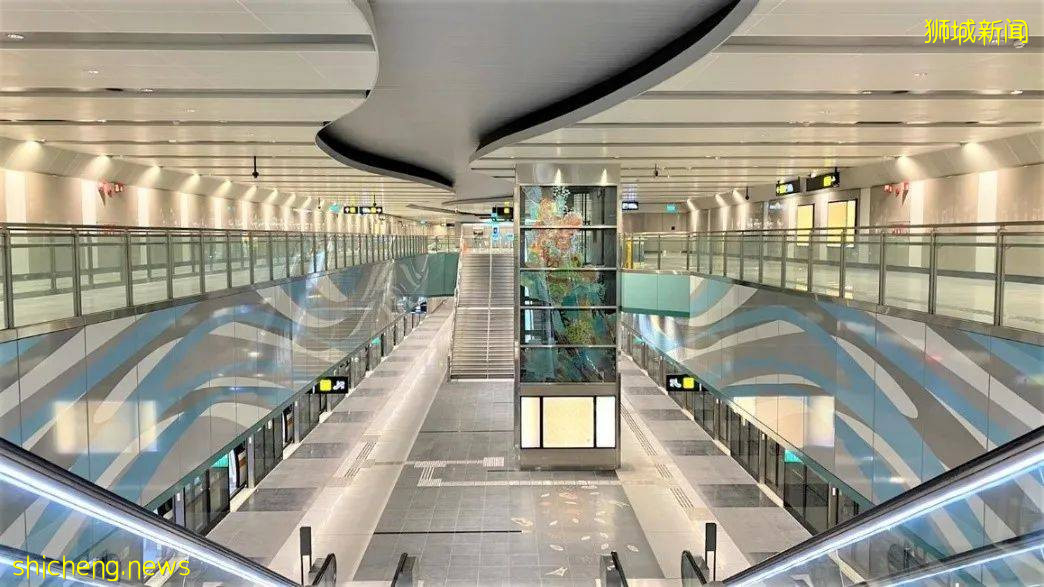 地铁通车 新加坡汤东线第二阶段开通啦!10万居民出行受益