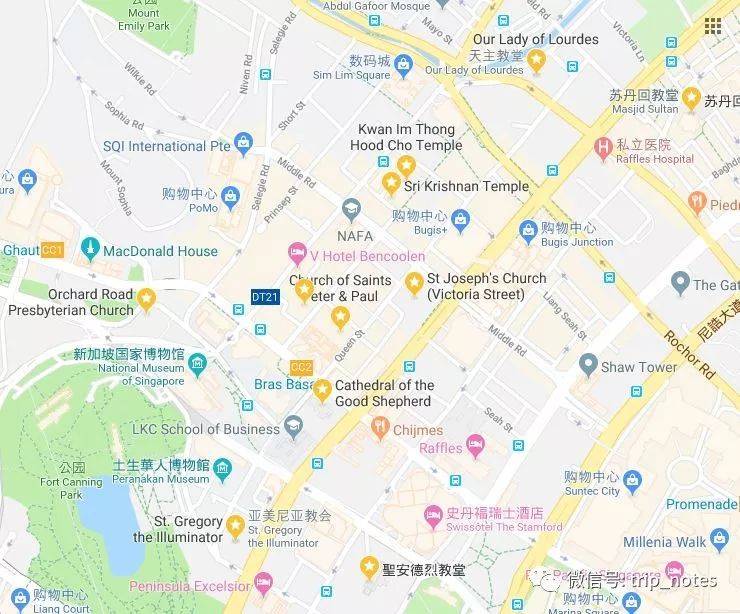 新加坡庙宇寻觅