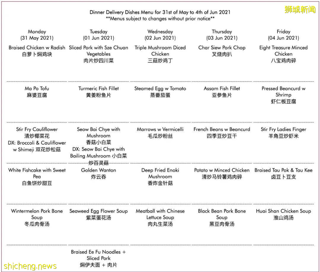不用做飯！不用請女傭！新加坡11家包月訂餐平台，$4起，解放雙手