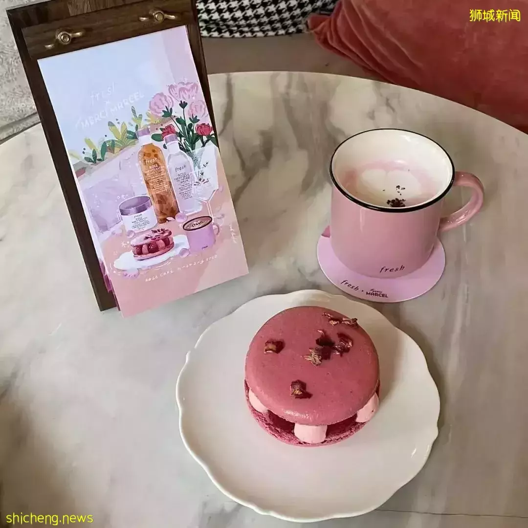 新加坡Fresh玫瑰主题快闪咖啡，免费领小样、手部按摩