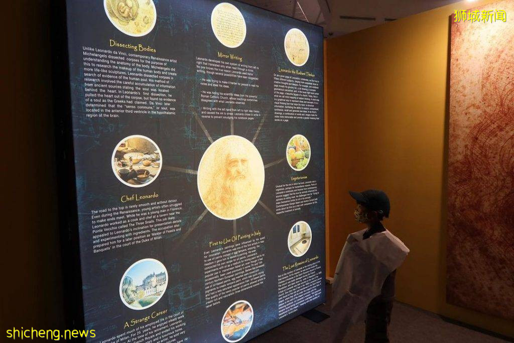 新加坡科學館“達芬奇展覽”🎨10個展區、50多項模型+畫作展出🖌重新認識這位傳奇人物
