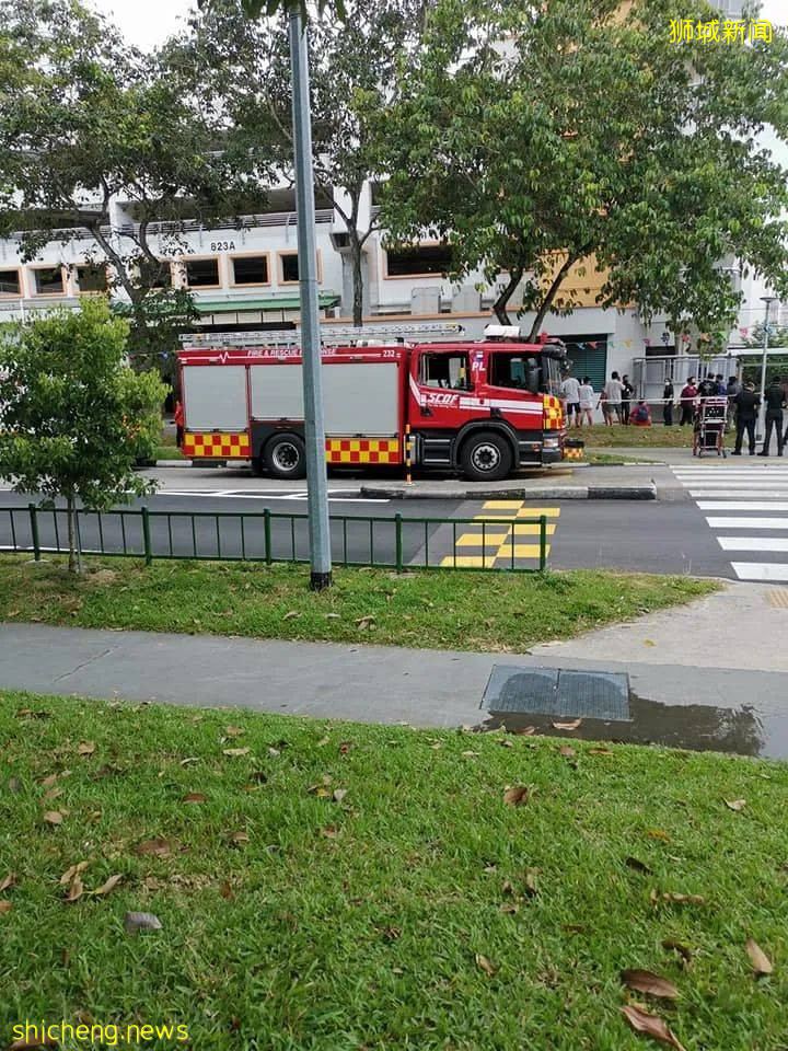 恐怖！新加坡這個食閣煤氣罐爆裂，發生大火！兩小夥勇敢救急