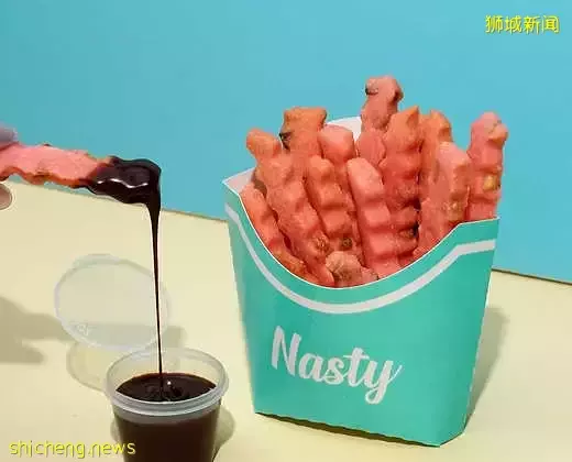 这不是薯条!Nasty Cookie限时推出薯条造型曲奇,搭配蘸酱,愚人节整蛊100%成功🤥