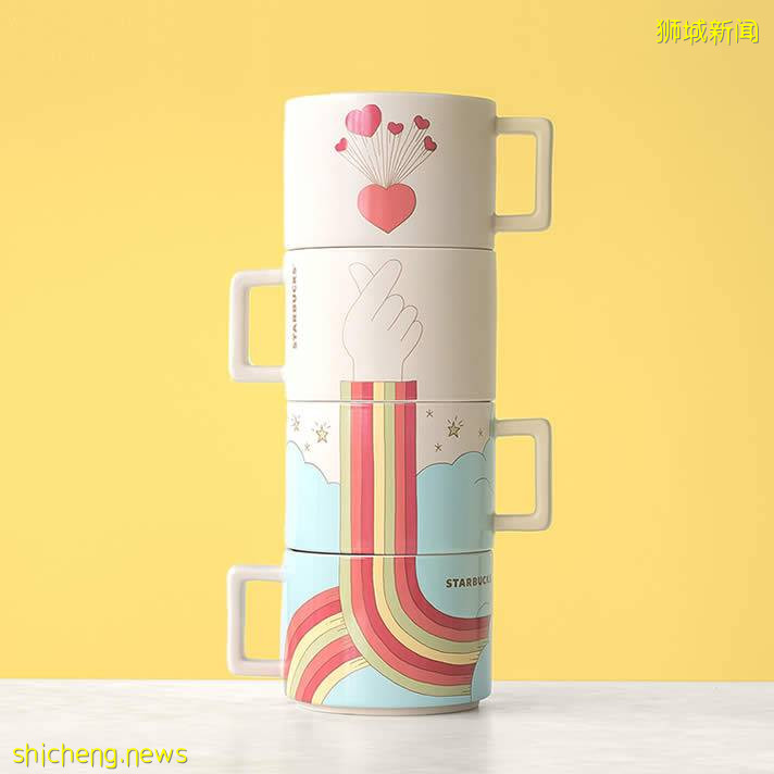 星巴克七夕系列限定杯子甜蜜上市!糖分超標,快來Get