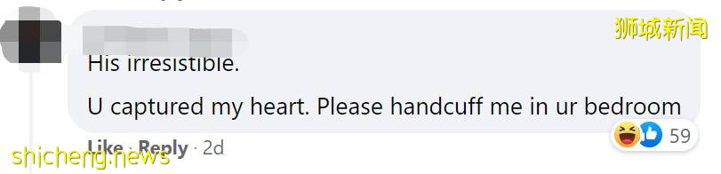 新加坡天天站超市門口的最帥警察，升官當局長了