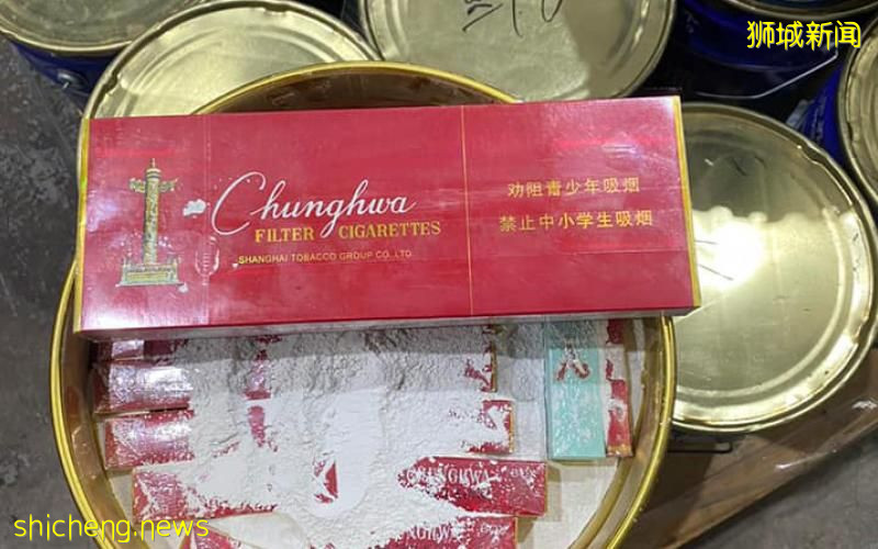 被申报为“涂料” 18漆桶藏漏税烟