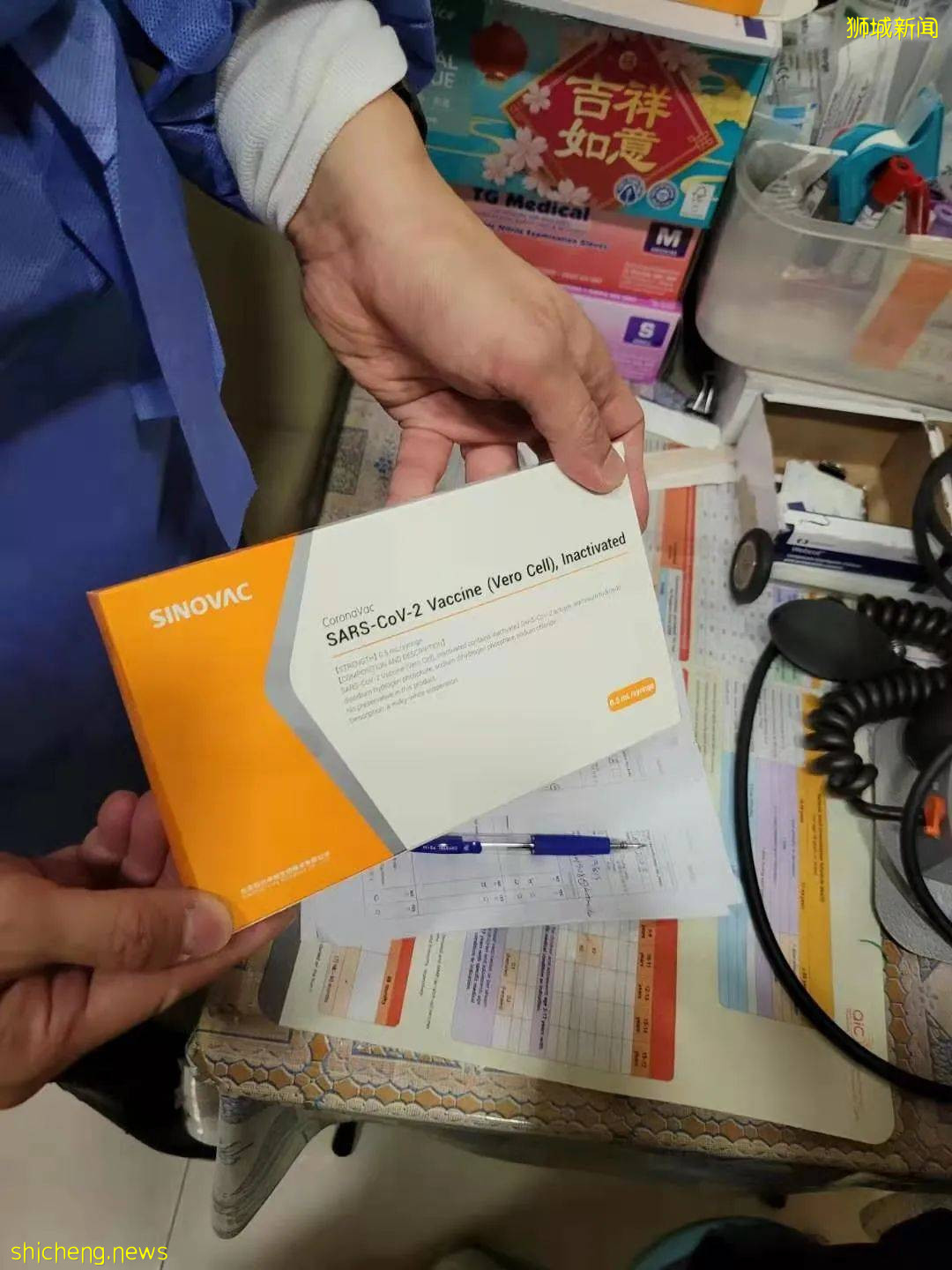 他们在新加坡已接种了科兴,流程全记录