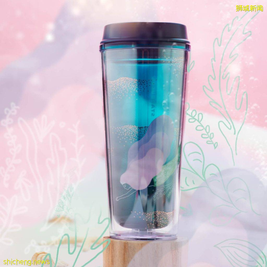 星巴克周年美人魚系列9月15日上市！雙尾美人魚小熊可愛到犯規