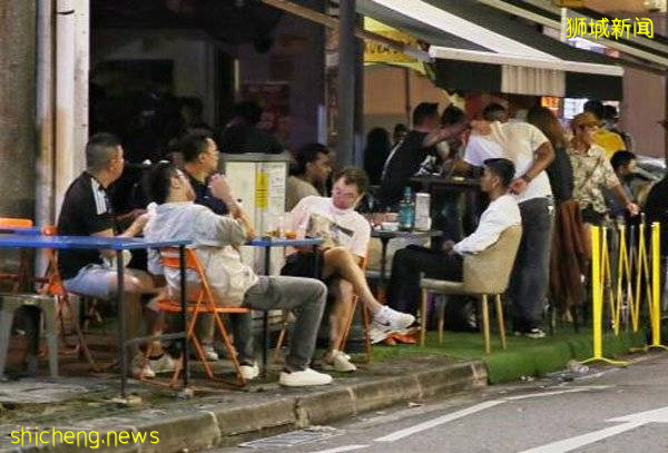◤新国CCB◢ 赶在禁令前外用餐 多餐馆大排长龙