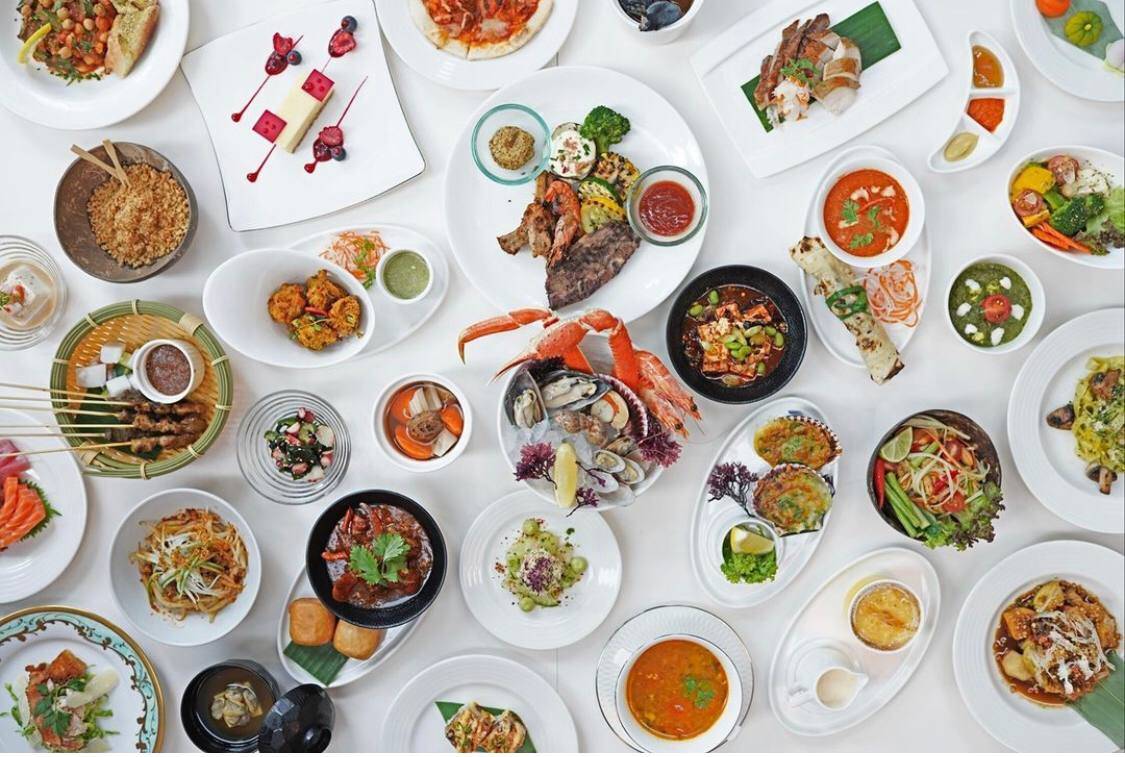 香格裏拉自助餐廳The Line自助午餐自助第二位半價!走起~【有效期至3月12日,每周一至周六】