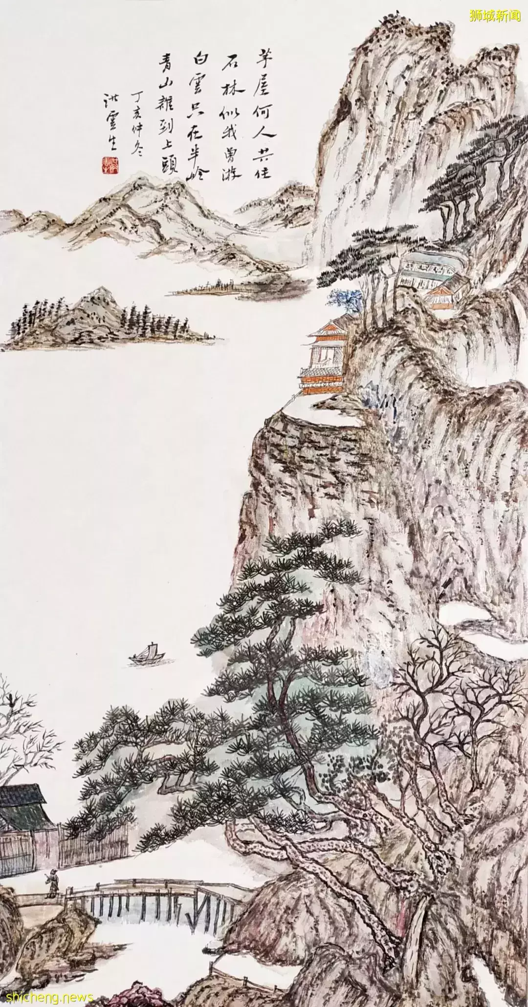 停云染毫晚晴美——新加坡第二代书法名家洪云生