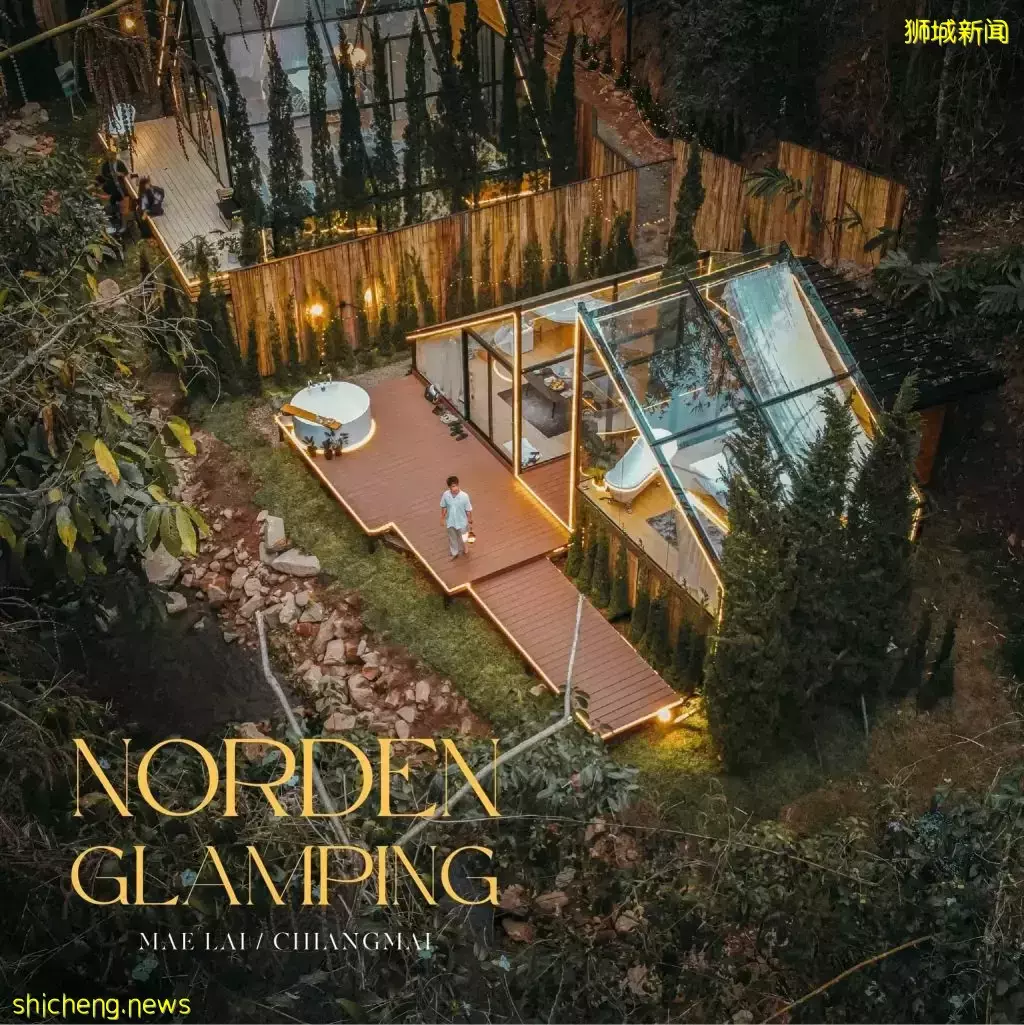 在原始森林裏的精致玻璃屋露營@泰國清邁!超美360度森林景觀、避世豪華享受