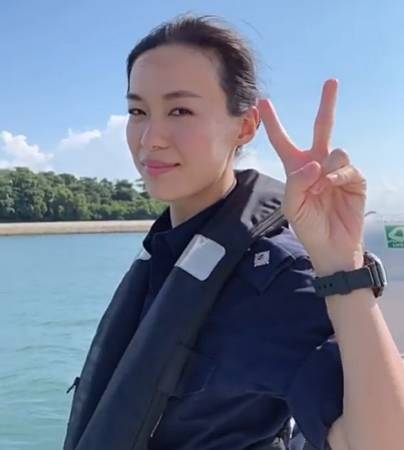 林慧玲晕船 每次出海拍摄都吐 《警5》瘦3kg