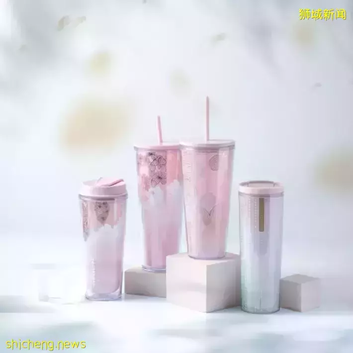 超浪漫星巴克樱花季限定新品已上线!包含多种杯子、水壶、折叠饭盒甚至还有樱花雨伞哦