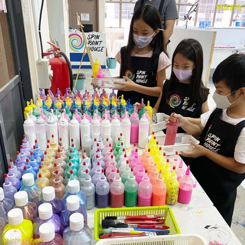 另類繪畫方式🎨“Spin Paint House”給你體驗旋轉Art Jamming！放飛自我、轉出亮麗色彩線條😎