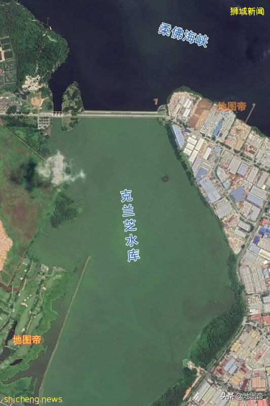 航拍新加坡,爲何這麽多水庫!