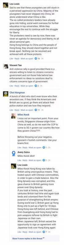 新加坡人如何看待香港事件？内容引起极度舒适