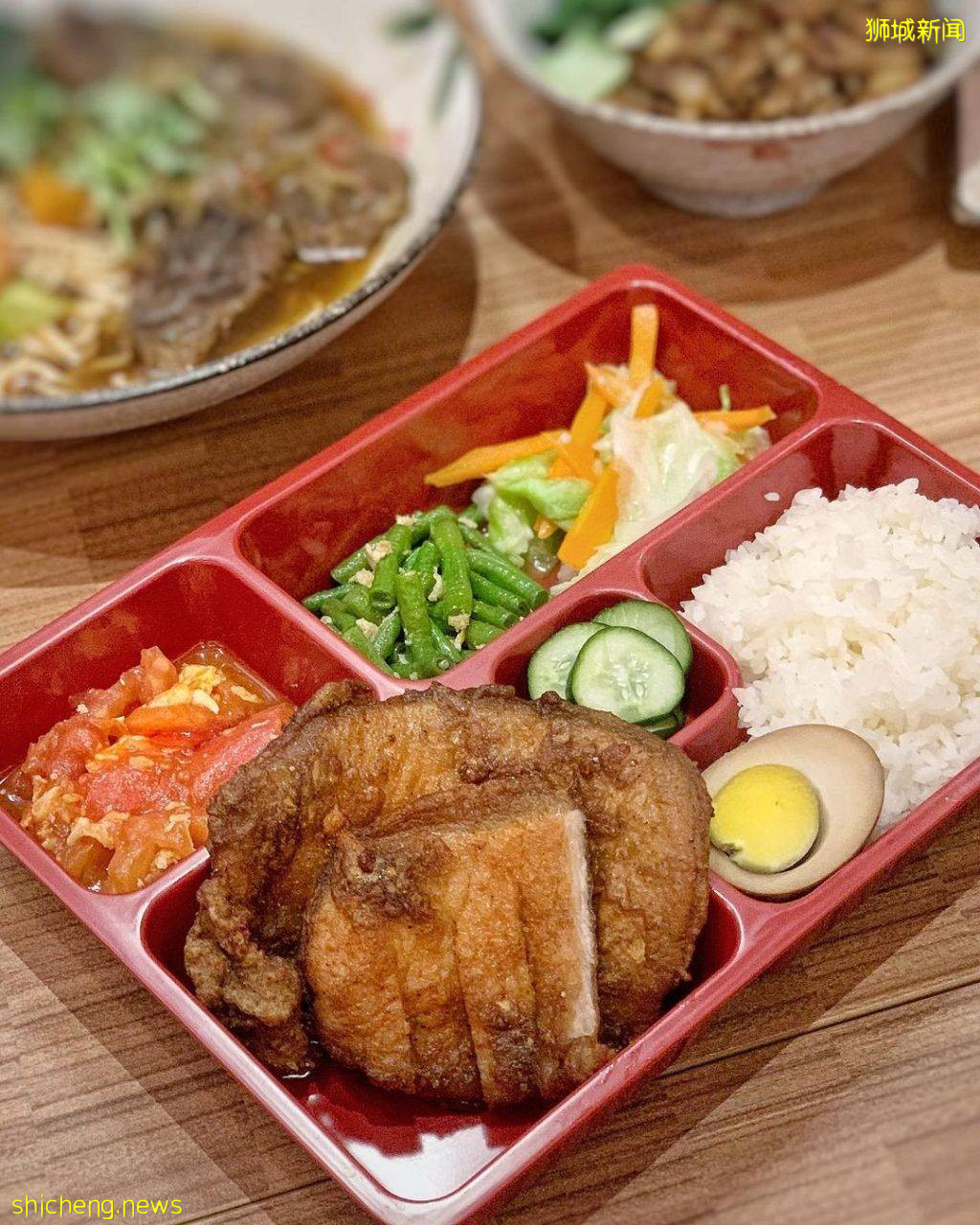 五只小熊平價台式料理店🤤 菜品只從S$3起跳!超大雞排、鹵肉飯、台式便當🍱 食物選擇非常多