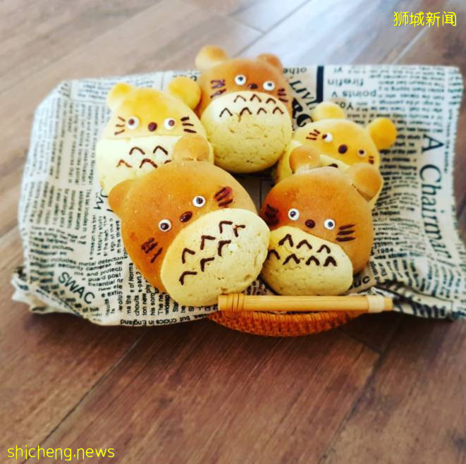 这也太可爱了吧,宏茂桥面包店的面包这么可爱你舍得吃吗