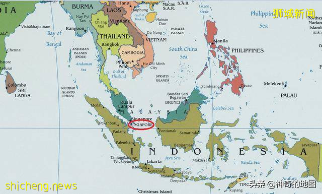 地图上的那些岛屿(19)新加坡(Singapore)