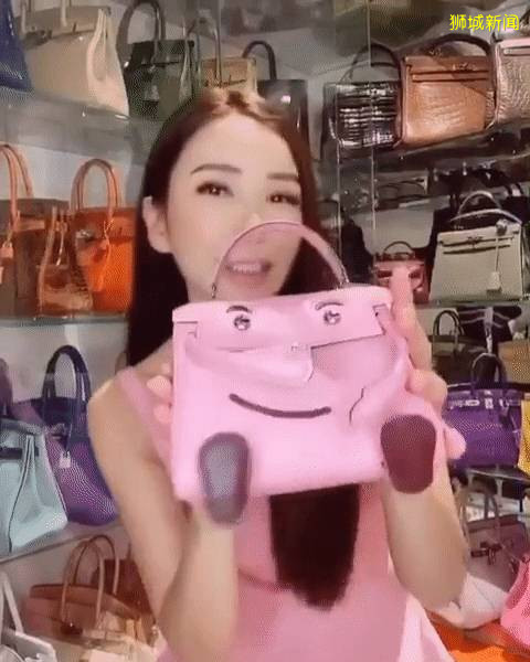 新加坡爱马仕女王晒新包,网友:老包能送我吗