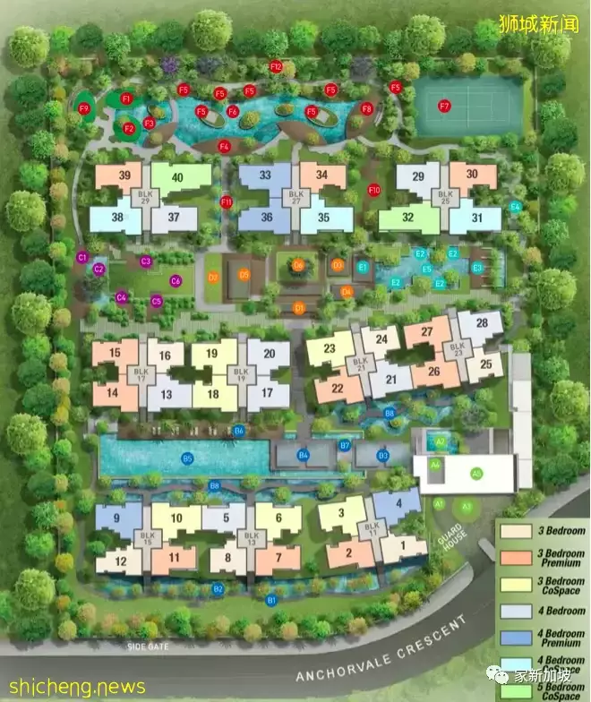 二手EC:盛港Bellewaters,环境优美户型优秀