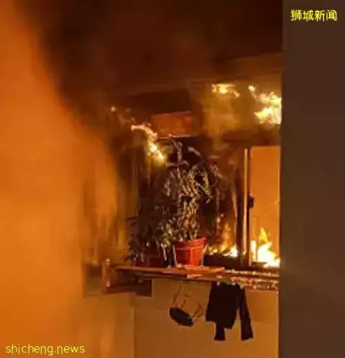 狮城组屋又火灾 2少年 1女童 夺门逃