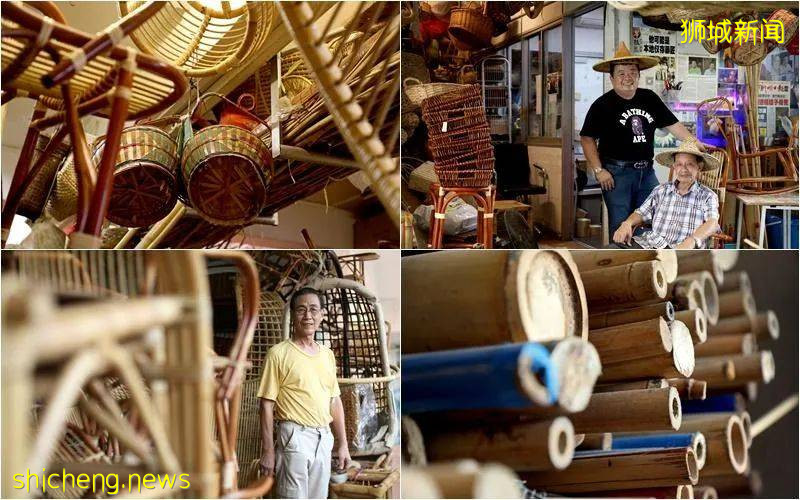 一邊給幼童坐,一邊給大人坐,見識下古早母子椅!承載幾代新加坡人回憶的竹藤手藝至今可好