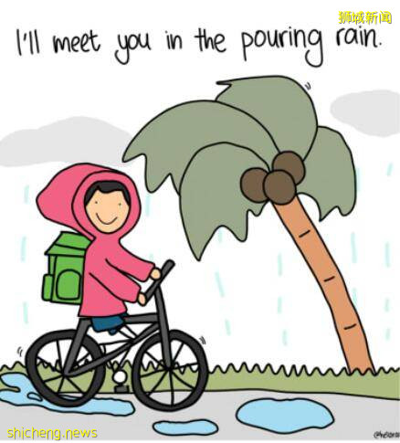 新加坡“送餐女孩历险记”走红,网友:妹纸太可爱了!正能量