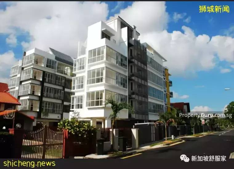 新加坡別墅區低樓層(low rise condo)小型公寓備受年輕買家青睐