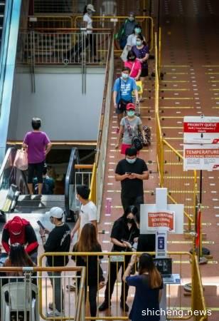 ◤新国启动断路器◢商场管制人流好耗时 食物到手 都凉了