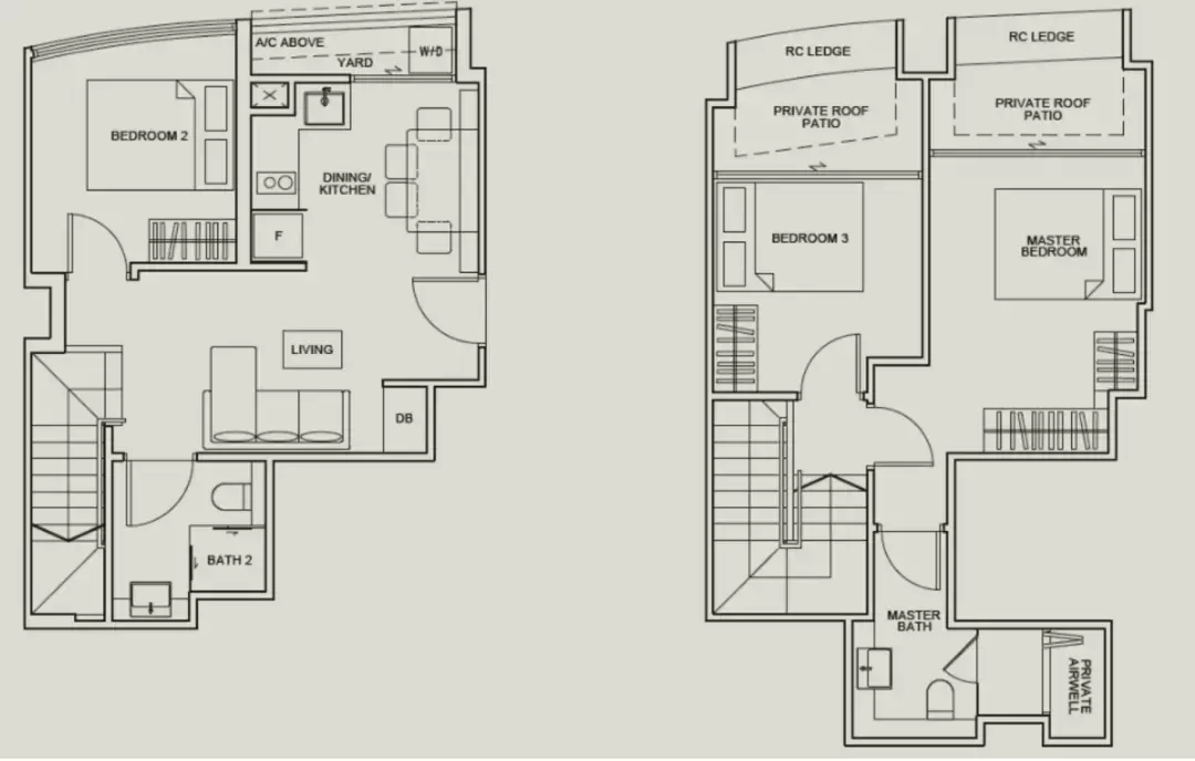 新加坡永久地契公寓 喧嚣中的宁静家园 Tedge