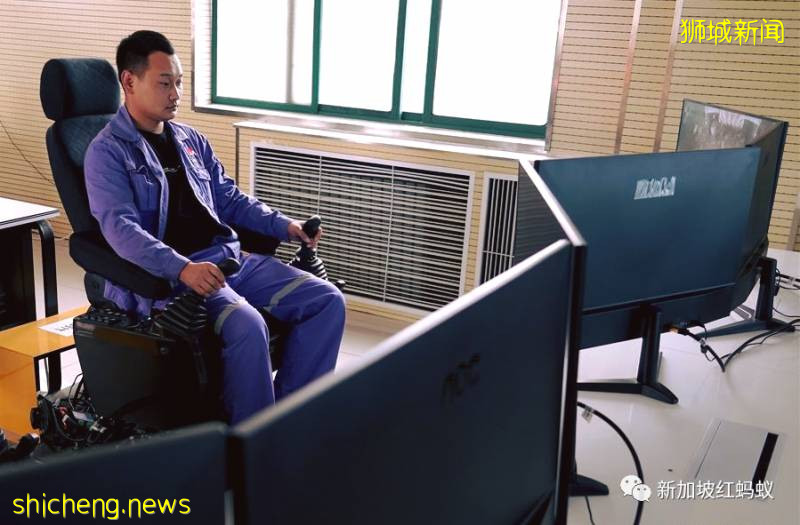 厉害了中国的5G技术! 新加坡建筑工地“居家施工”指日可待