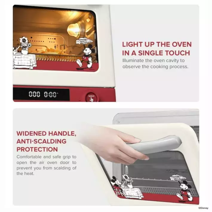 Mayer推出Mickey系列电磁炉&空气小烤箱!颜值小家电必须Get