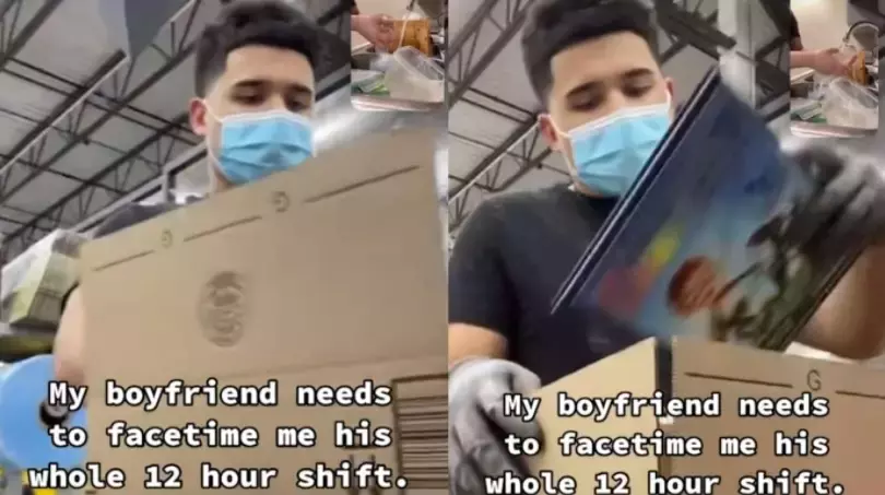 男友工作开视频全程监督 女友：信不过其它女生